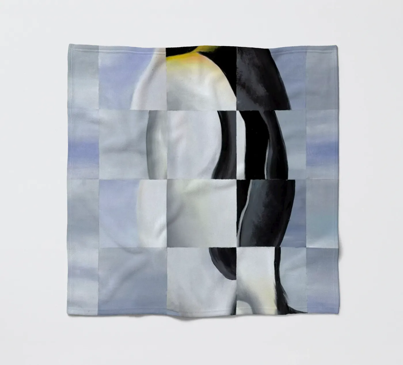 Penguin Fleecedecke von Allison Chaplin