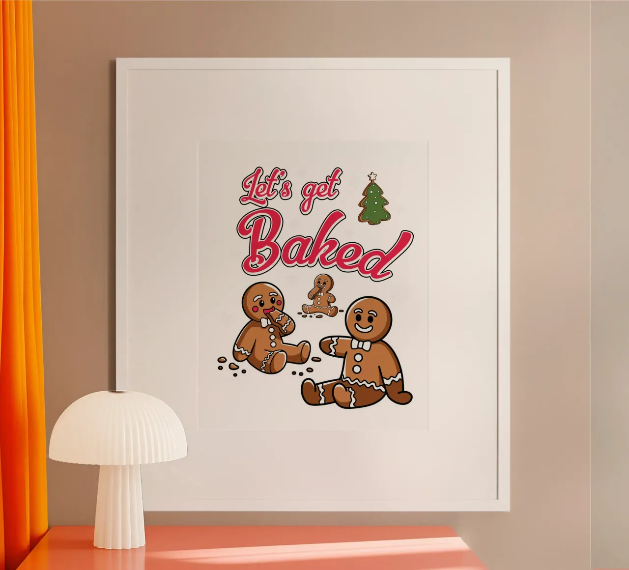 Let's get Baked poster da edsonramosart