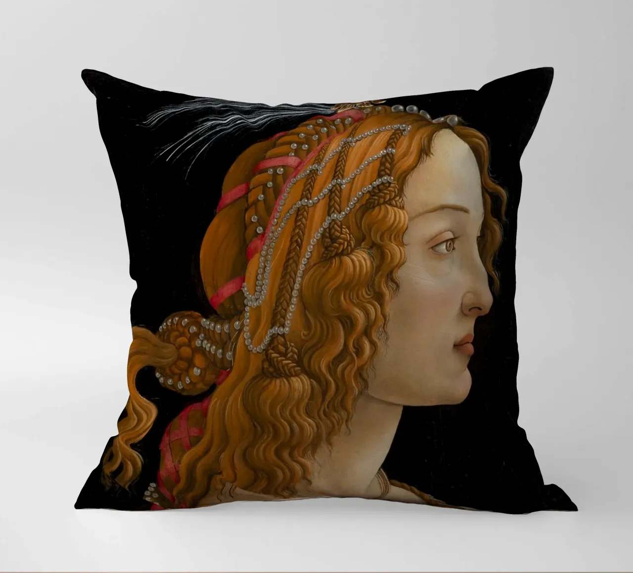 Botticelli - Portrait of Simonetta Vespucci as Nymph cuscino da ARTOTHEK