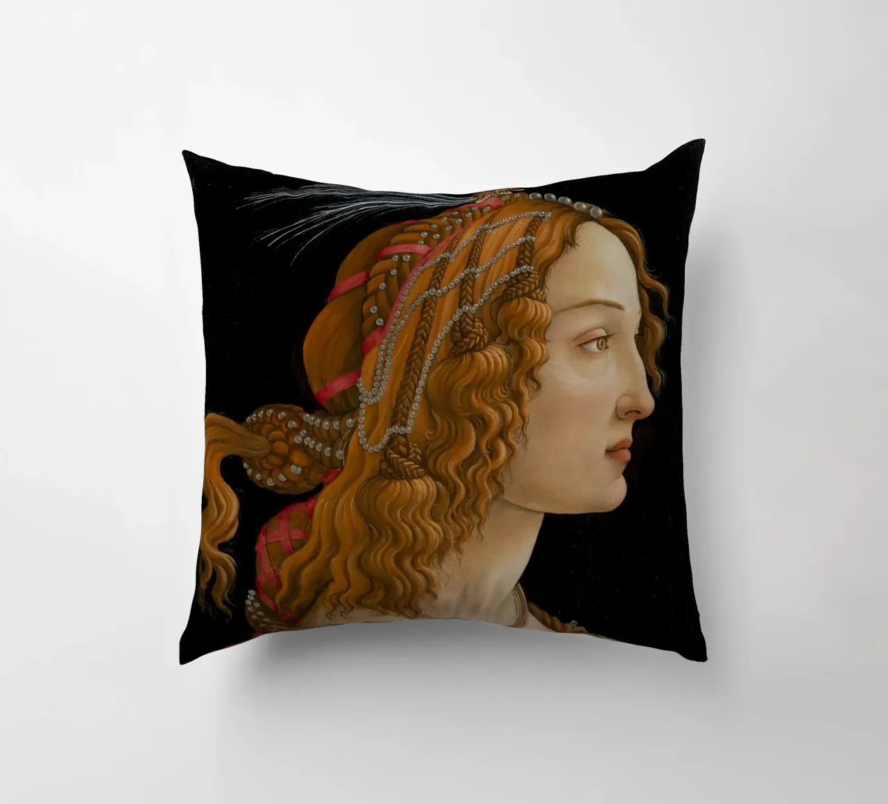 Botticelli - Portrait of Simonetta Vespucci as Nymph cuscino da ARTOTHEK