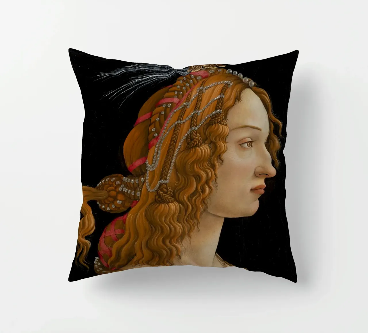 Botticelli - Portrait of Simonetta Vespucci as Nymph cuscino da ARTOTHEK