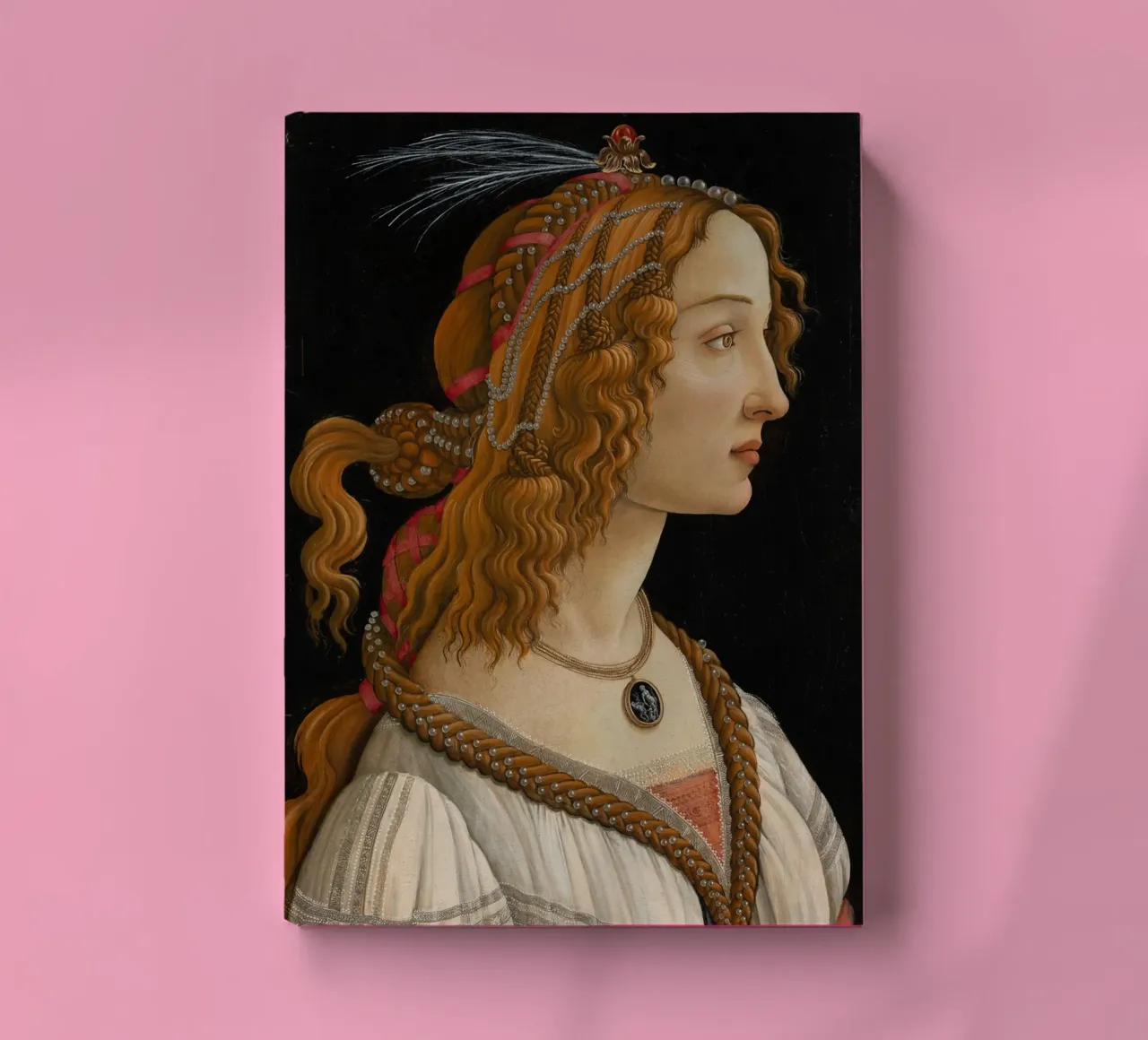 Botticelli - Portrait of Simonetta Vespucci as Nymph diario da ARTOTHEK