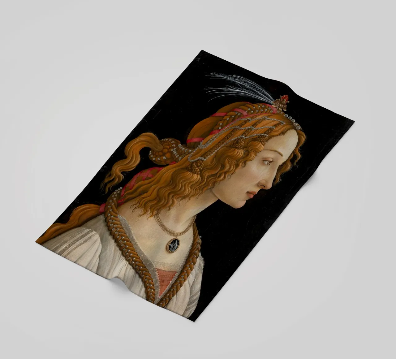 Botticelli - Portrait of Simonetta Vespucci as Nymph telo mare da ARTOTHEK