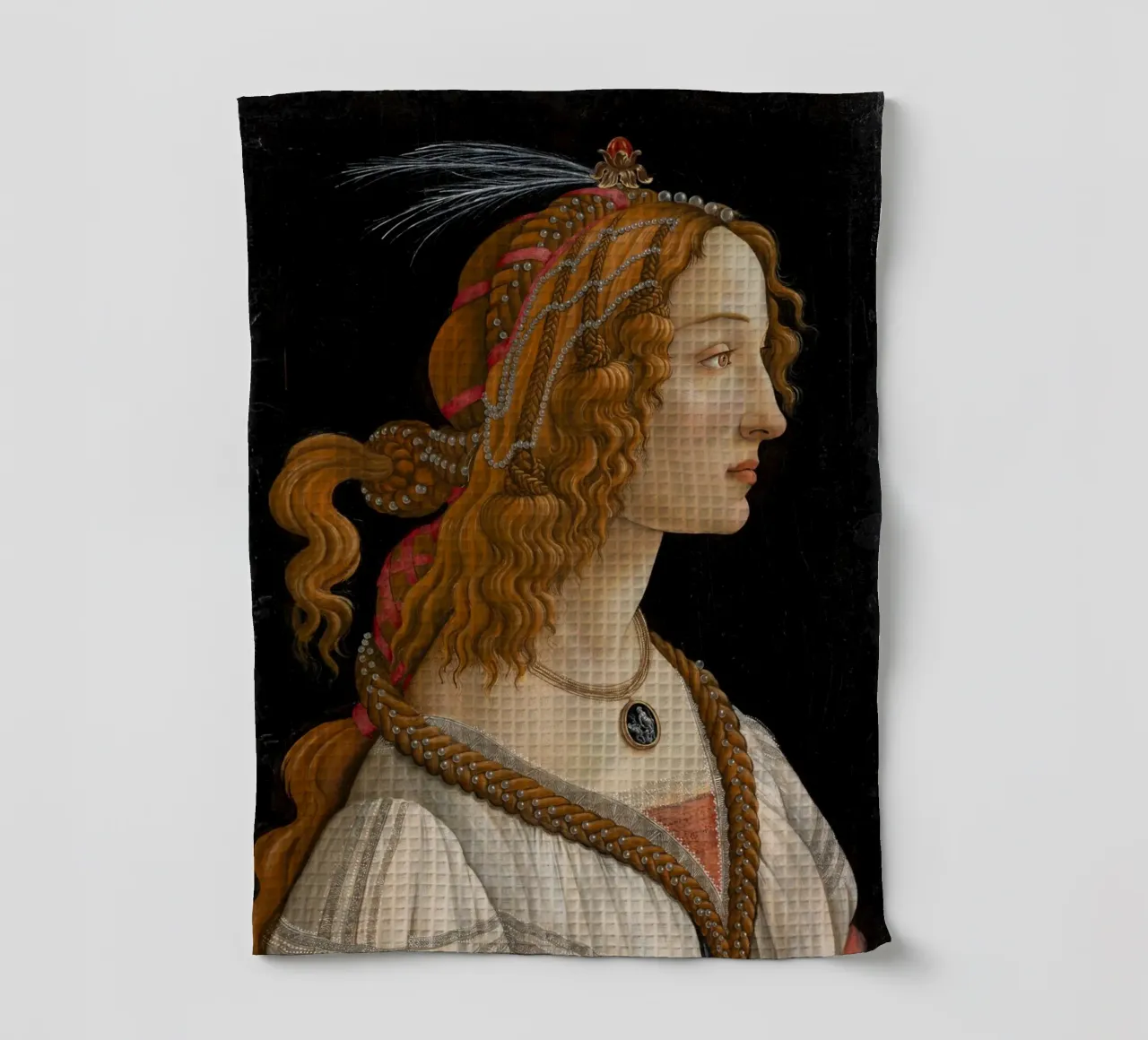 Botticelli - Portrait of Simonetta Vespucci as Nymph canovaccio da cucina da ARTOTHEK