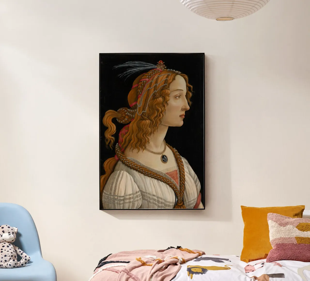 Botticelli - Portrait of Simonetta Vespucci as Nymph plexiglass da ARTOTHEK