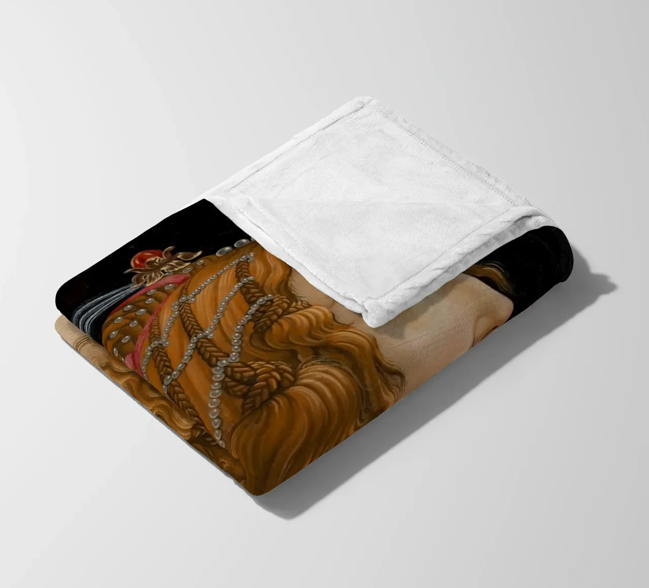 Botticelli - Portrait of Simonetta Vespucci as Nymph coperta in pile da ARTOTHEK