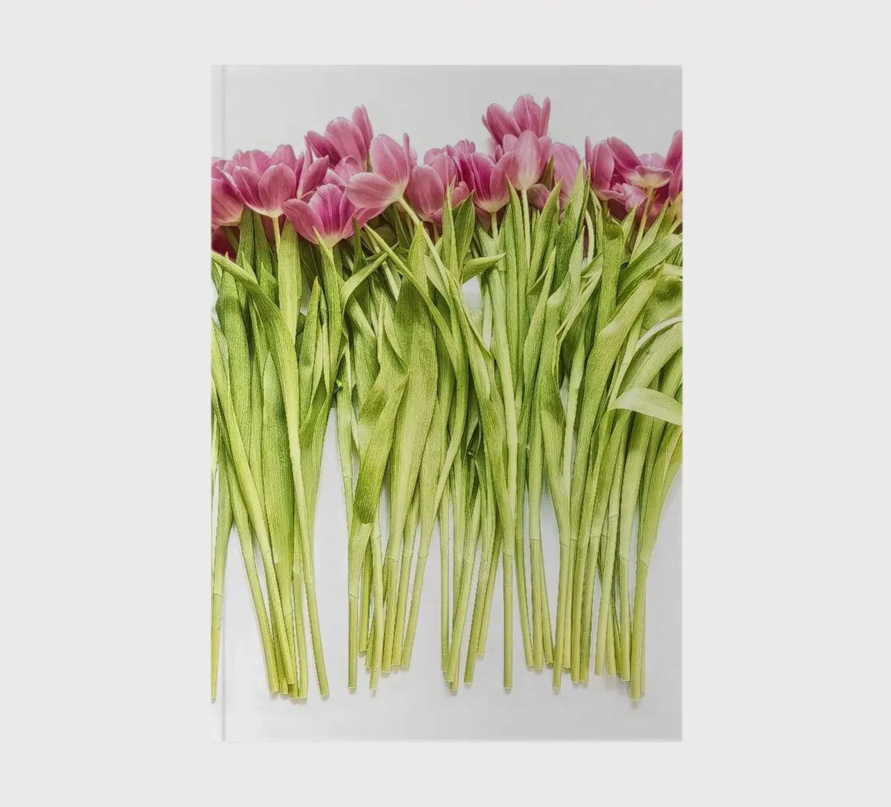 A Bouquet of Pink Tulips notebook by Curious Collections by Marielle Leenders