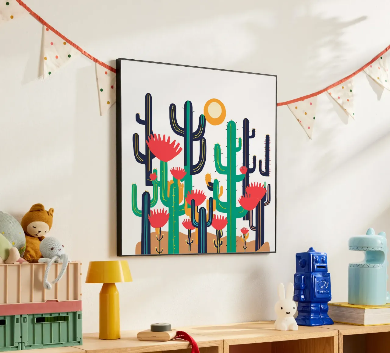 cactus 1 alluminio dibond da Rezh creations