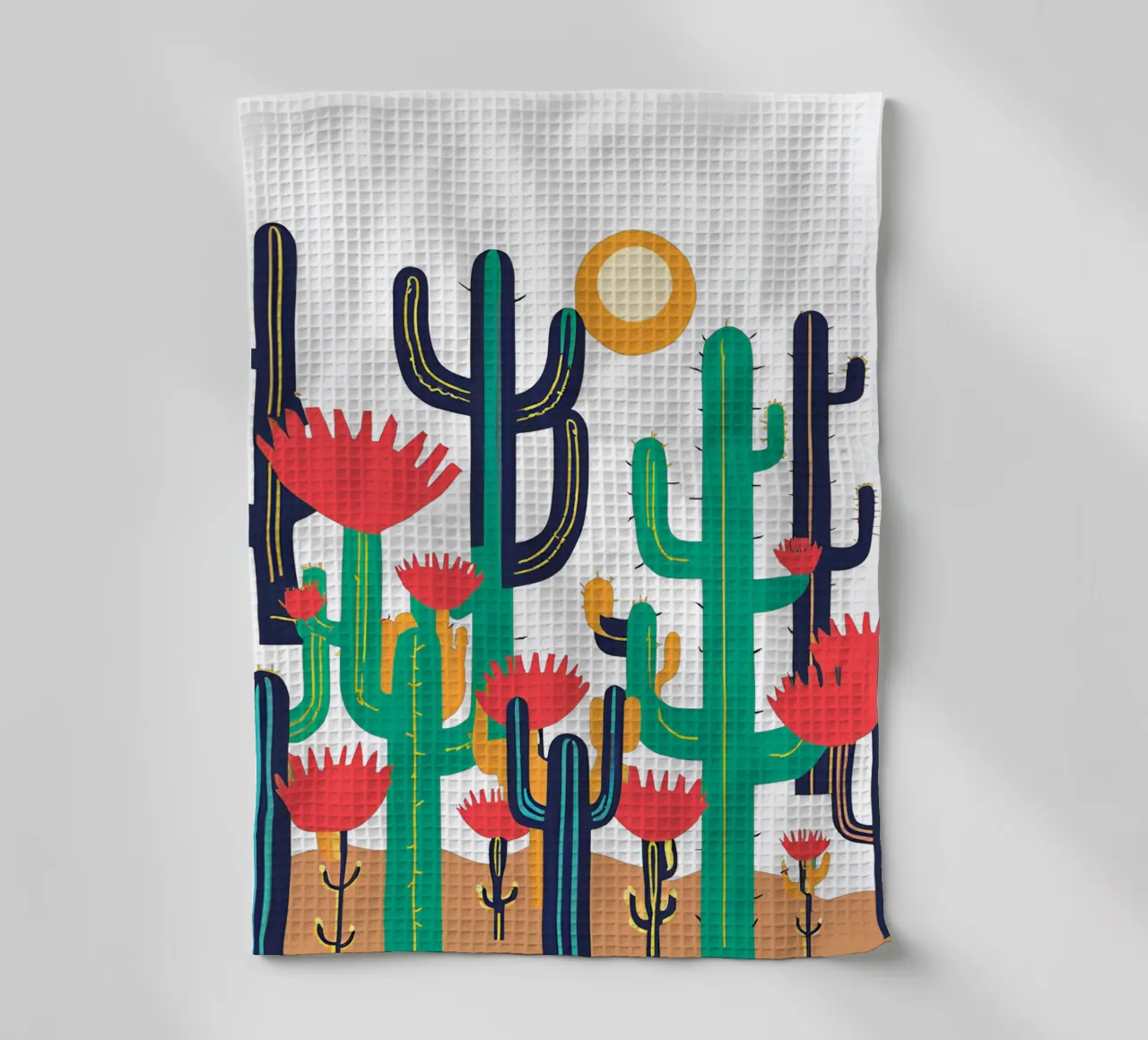 cactus 1 canovaccio da cucina da Rezh creations