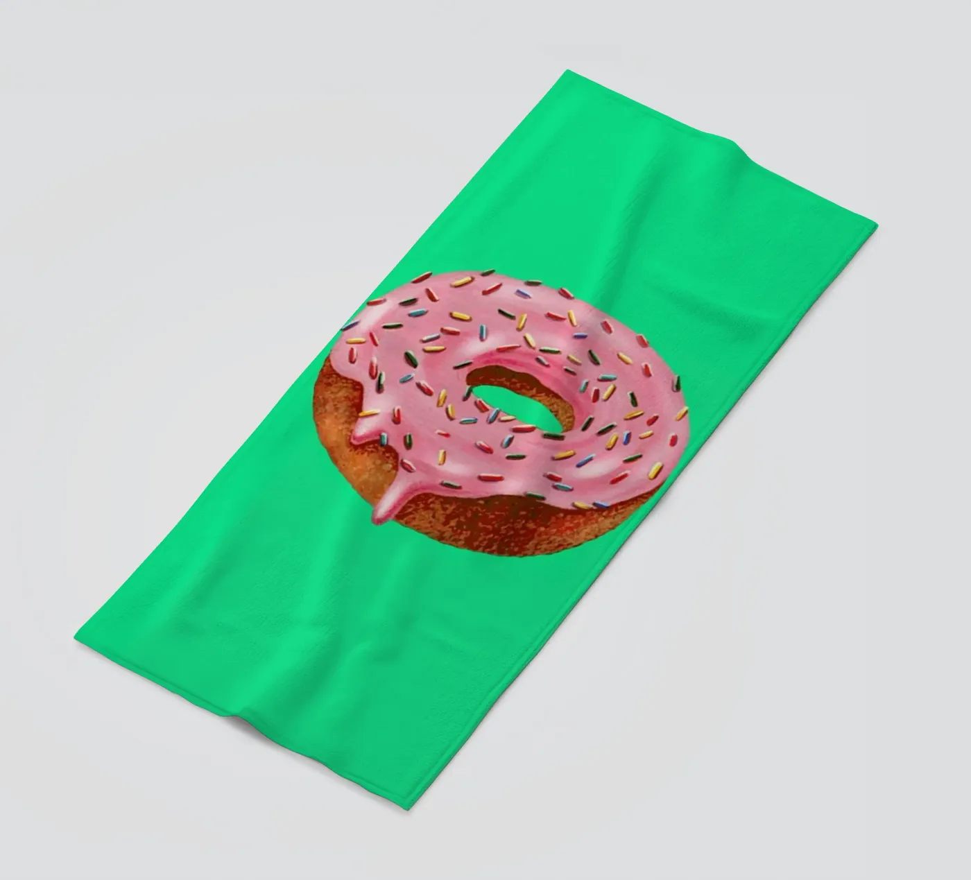 Donut Strandtuch von Maria Vdovichenko