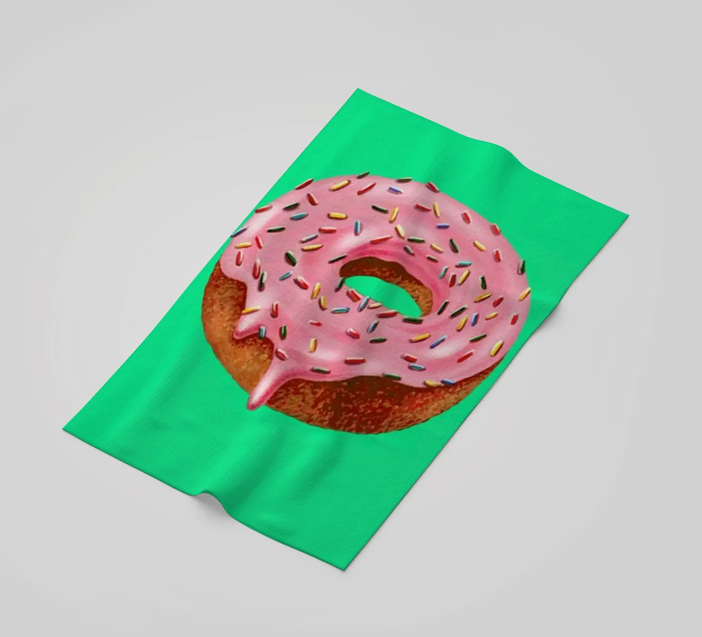 Donut Strandtuch von Maria Vdovichenko