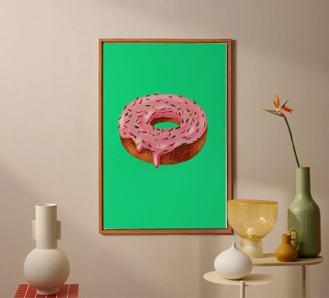 Donut alluminio dibond da Maria Vdovichenko