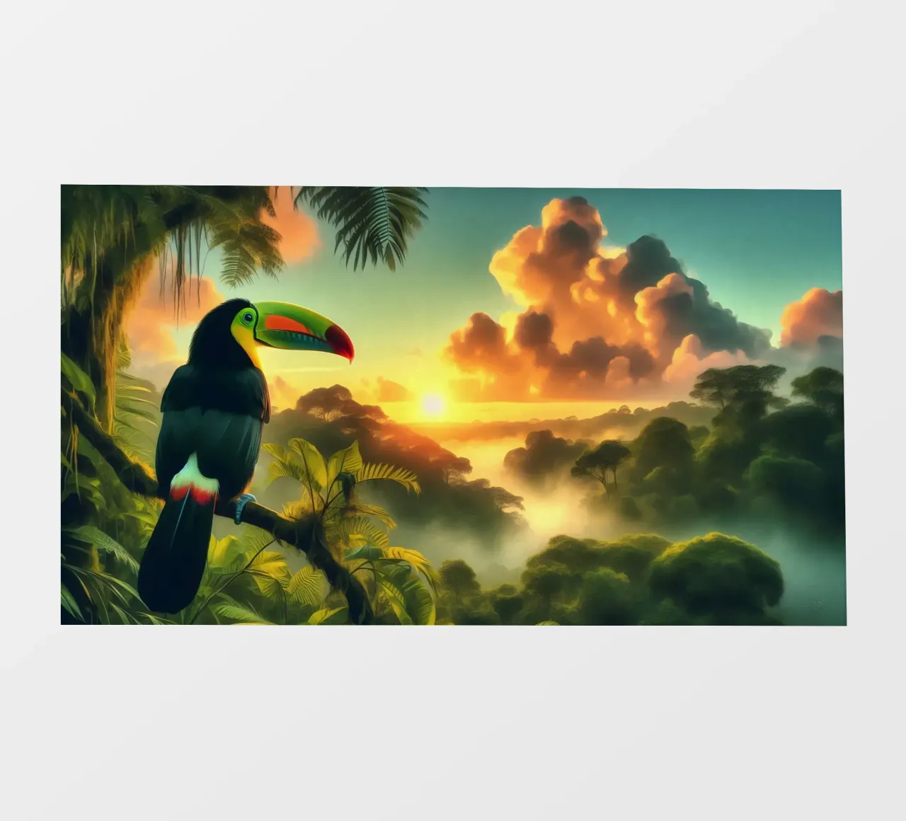 TOUCAN telo in pvc da RUBIANT ART