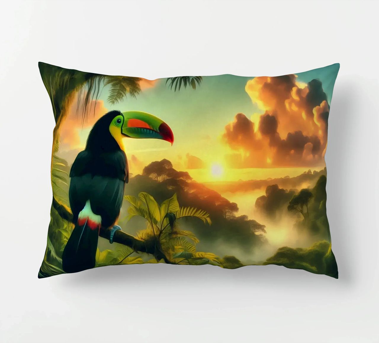 TOUCAN cuscino da RUBIANT ART