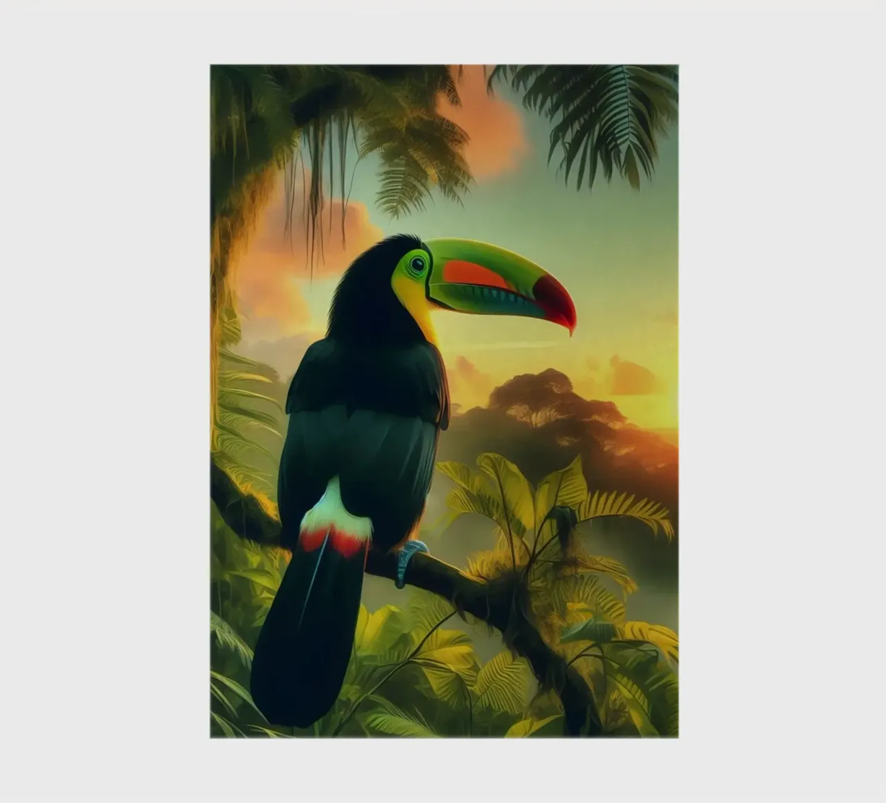 TOUCAN notebook by RUBIANT ART