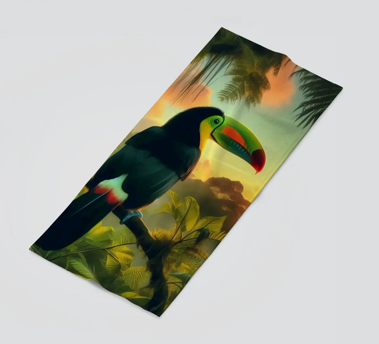TOUCAN telo mare da RUBIANT ART