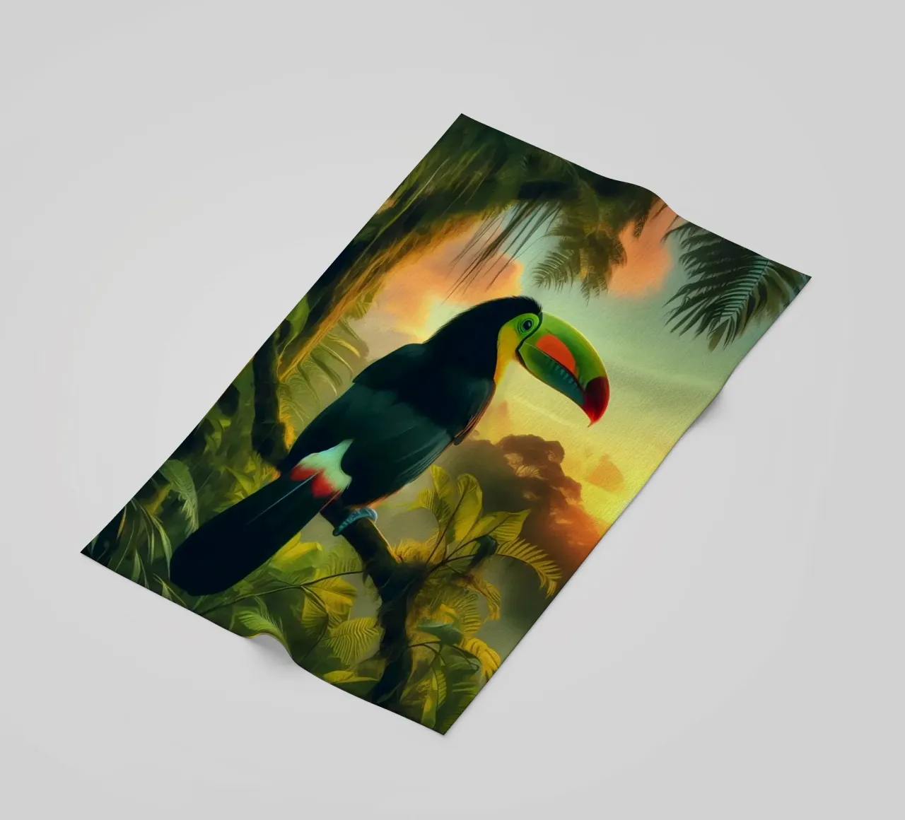 TOUCAN telo mare da RUBIANT ART