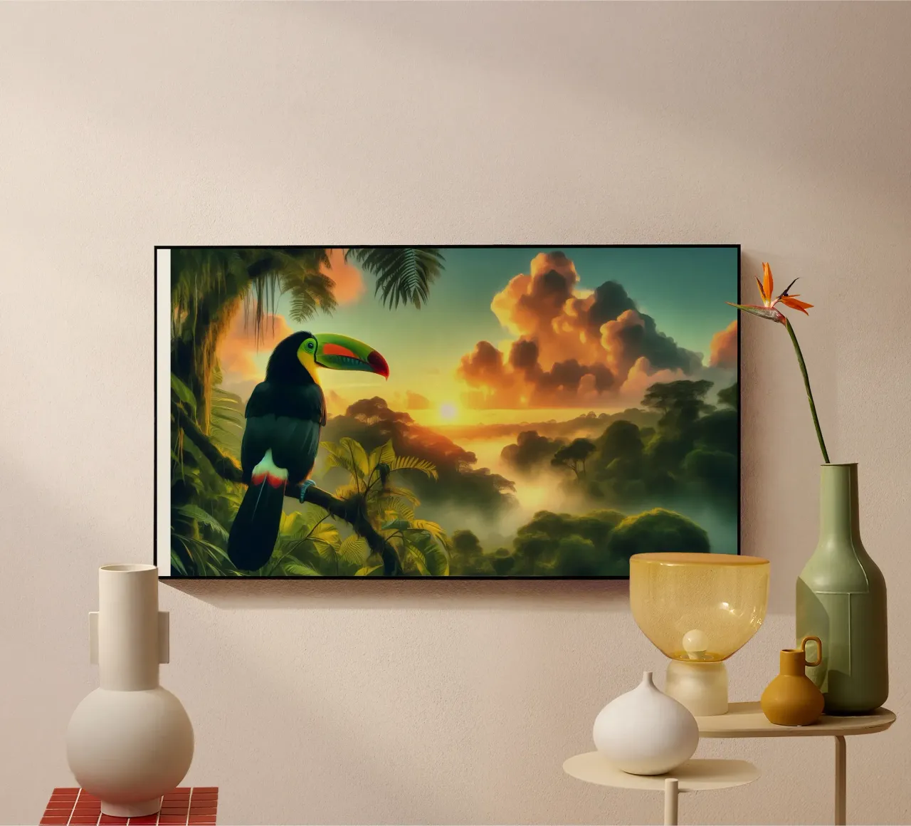 TOUCAN plexiglass da RUBIANT ART