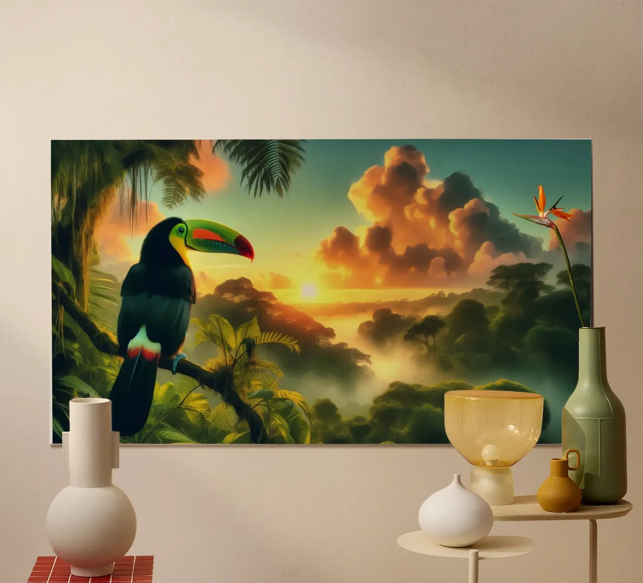 TOUCAN carta hahnemühle da RUBIANT ART