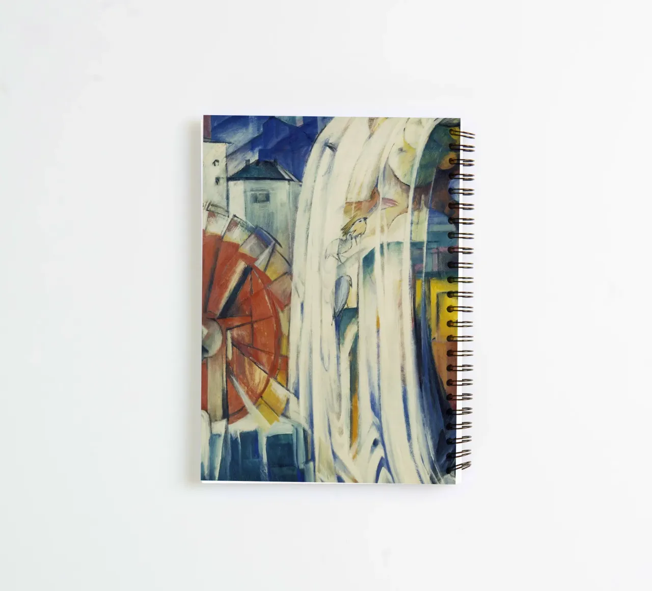 Franz Marc - The Bewitched Mill spiral notebook by ARTOTHEK