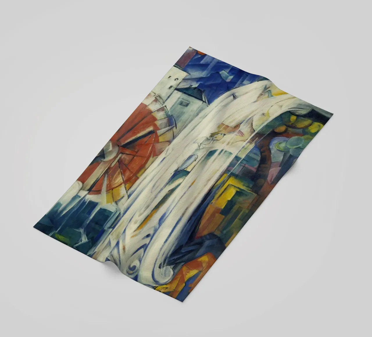 Franz Marc - El molino embrujado toalla de playa de ARTOTHEK