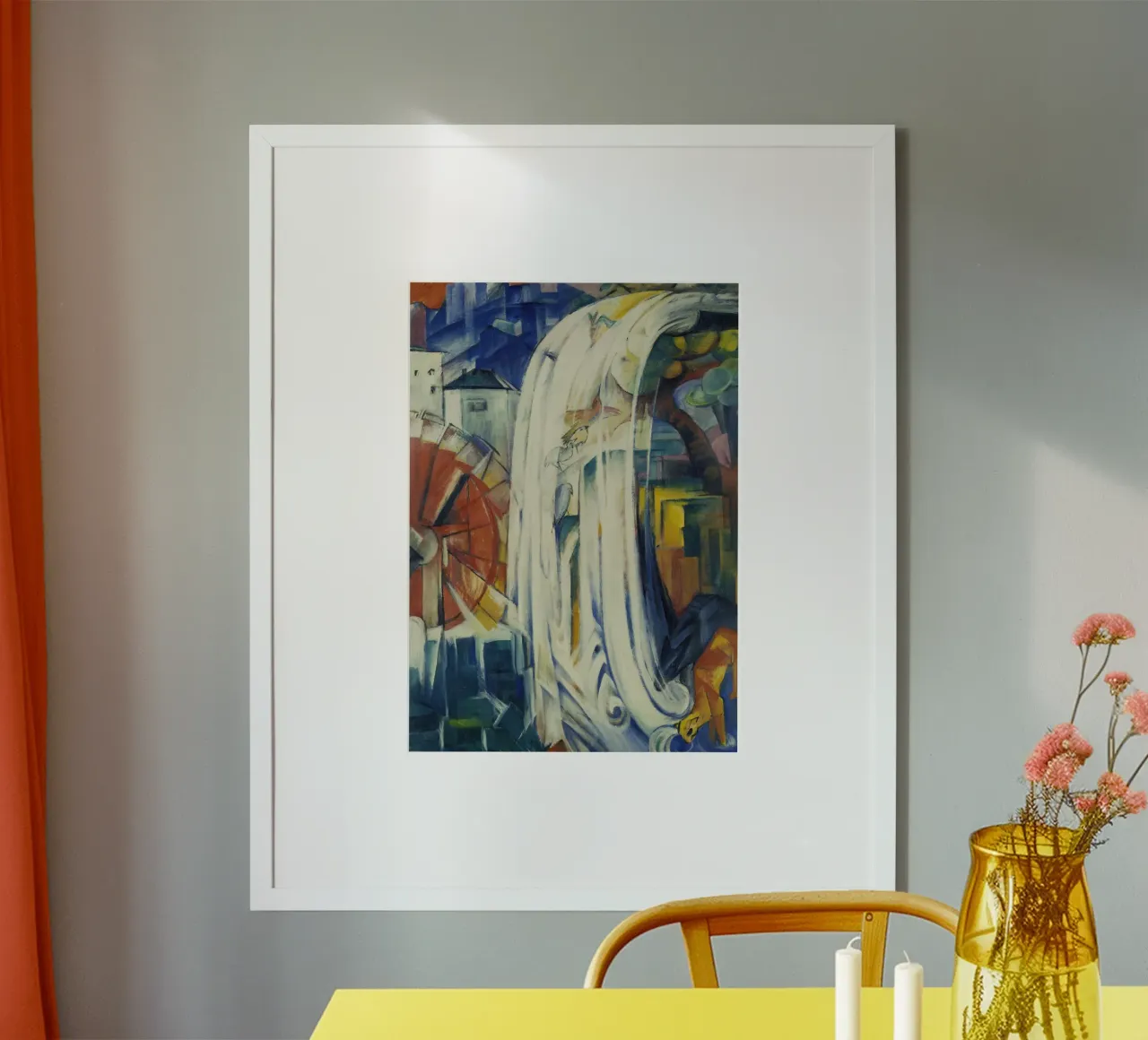 Franz Marc - Il mulino stregato carta hahnemühle da ARTOTHEK