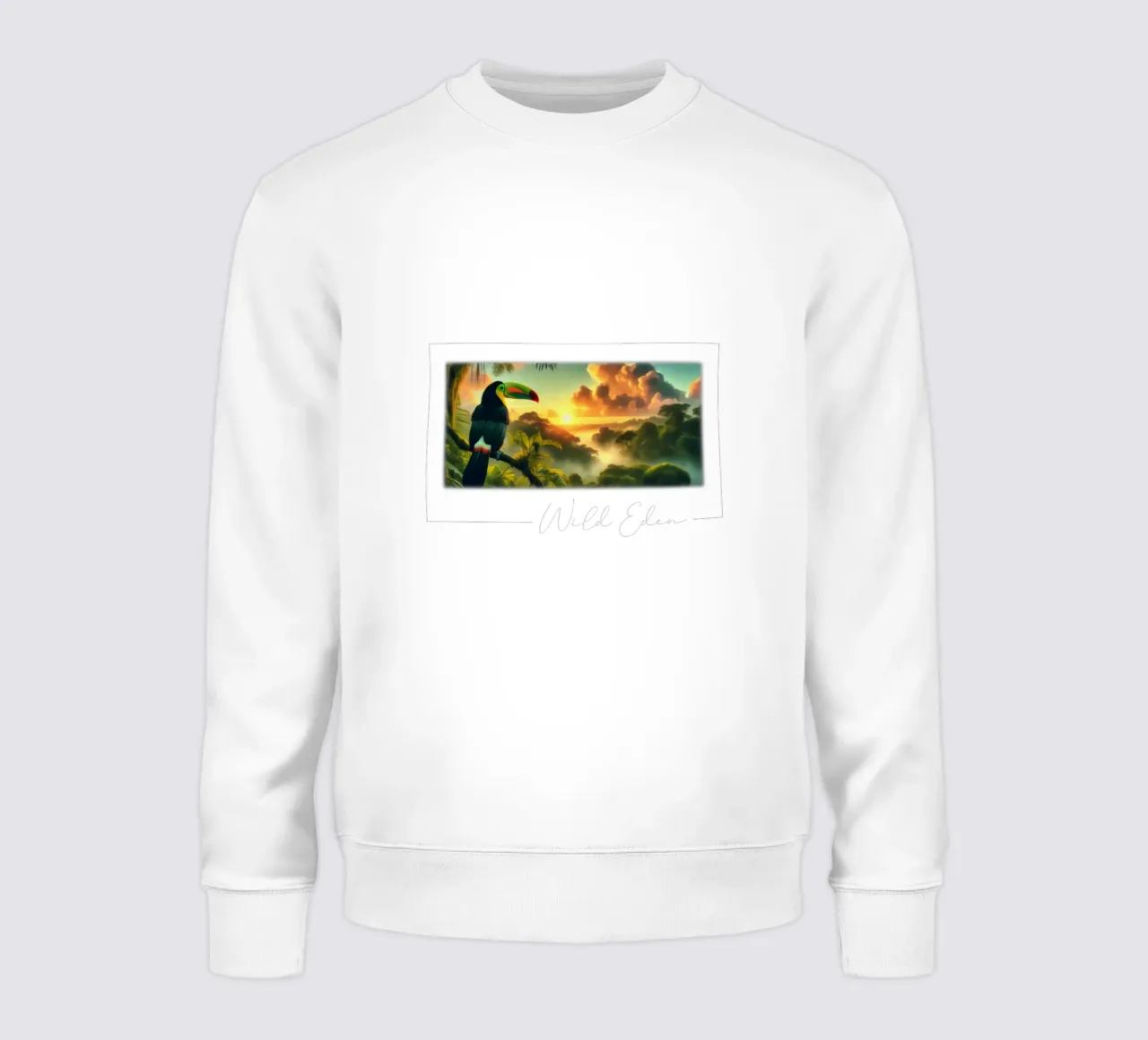TOUCAN Sweatshirt von RUBIANT ART