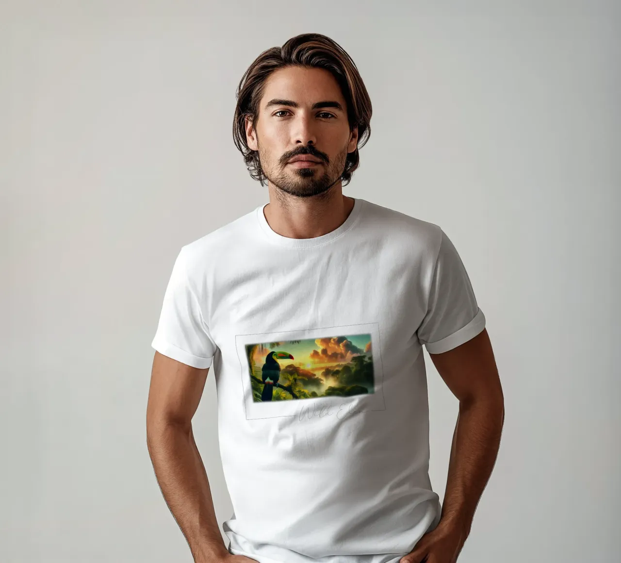 TOUCAN t-shirt da RUBIANT ART
