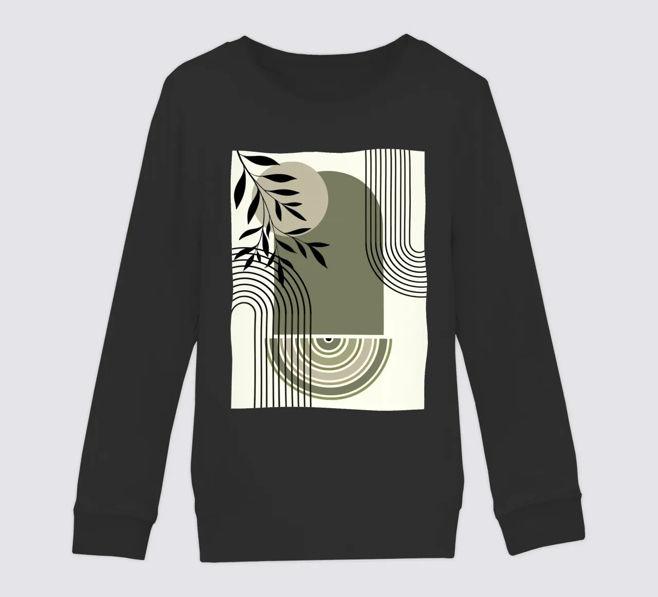 Curved lines felpa bambino da LisaArtes