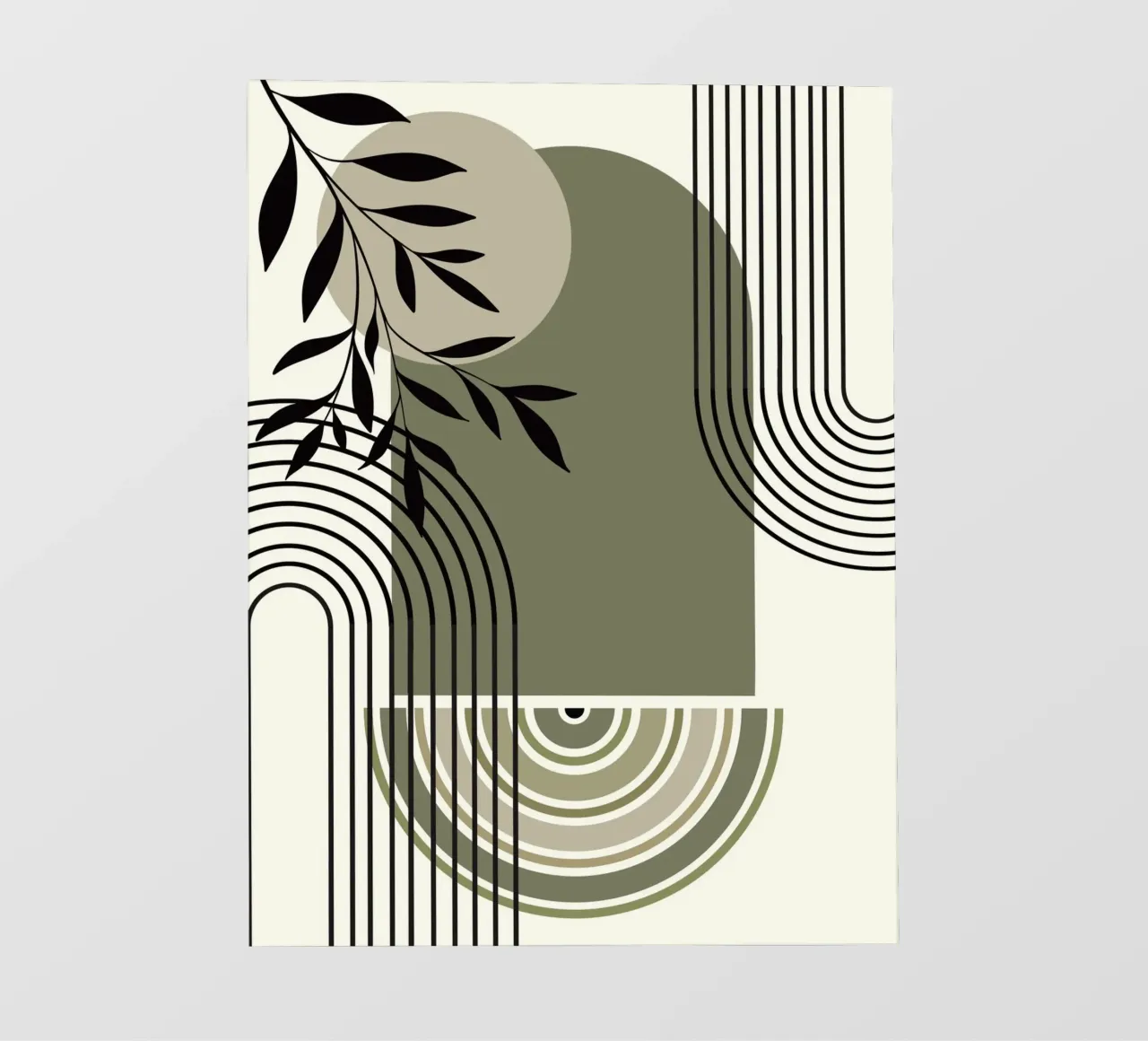 Curved lines telo in pvc da LisaArtes