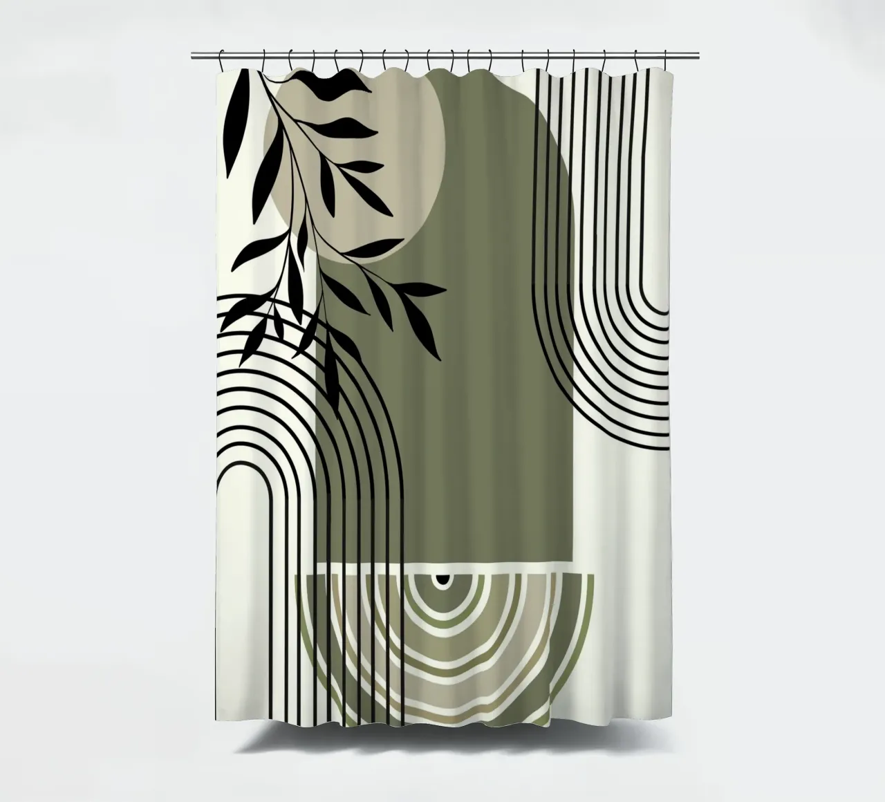 Curved lines tenda da doccia da LisaArtes