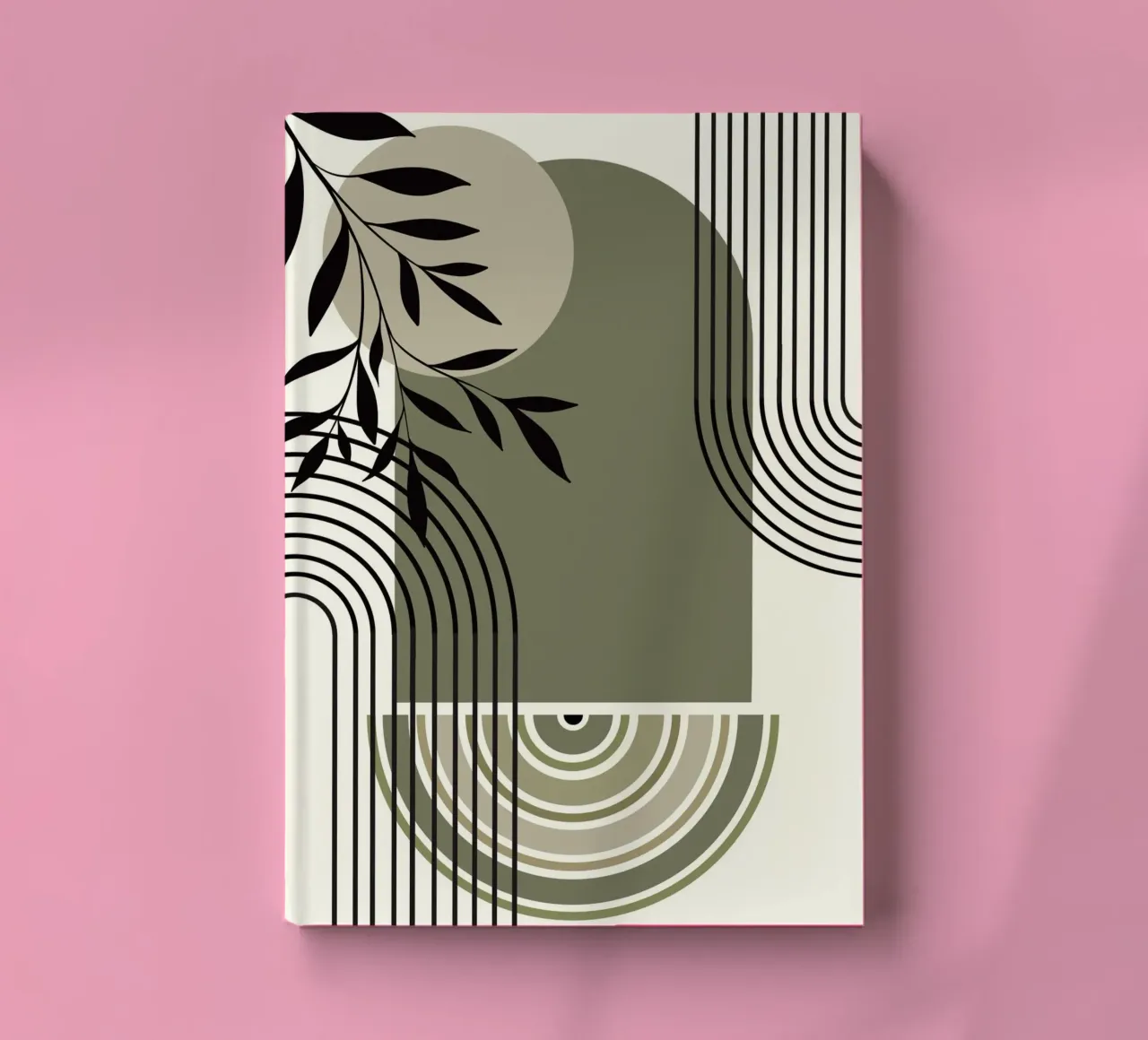 Curved lines carnet de notes de LisaArtes