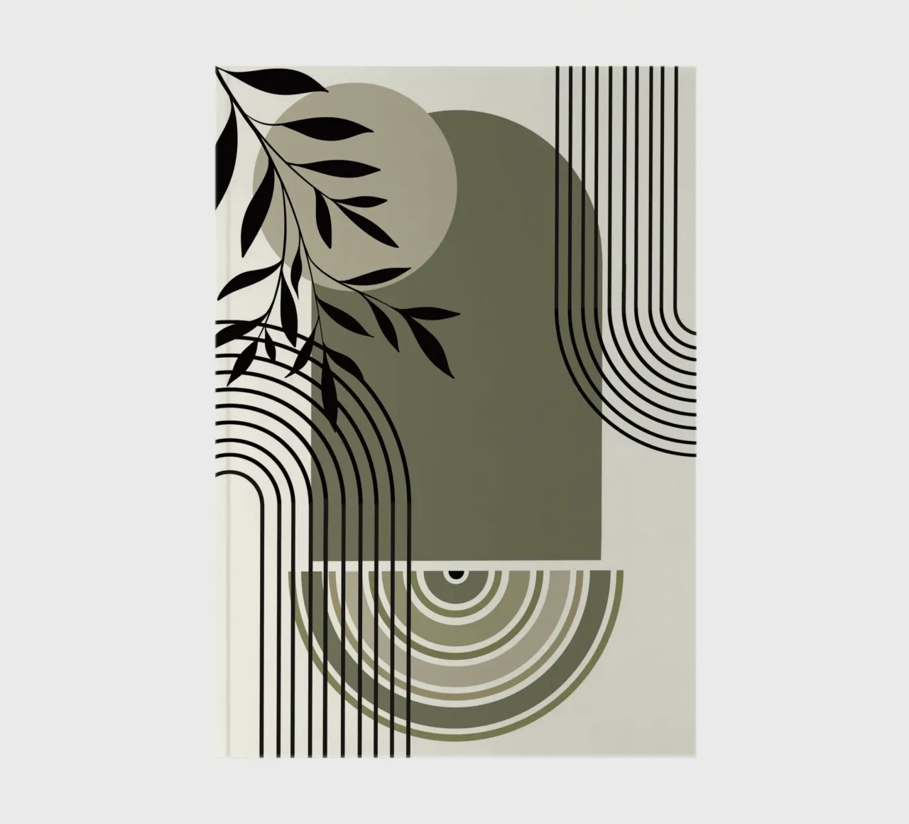 Curved lines carnet de notes de LisaArtes