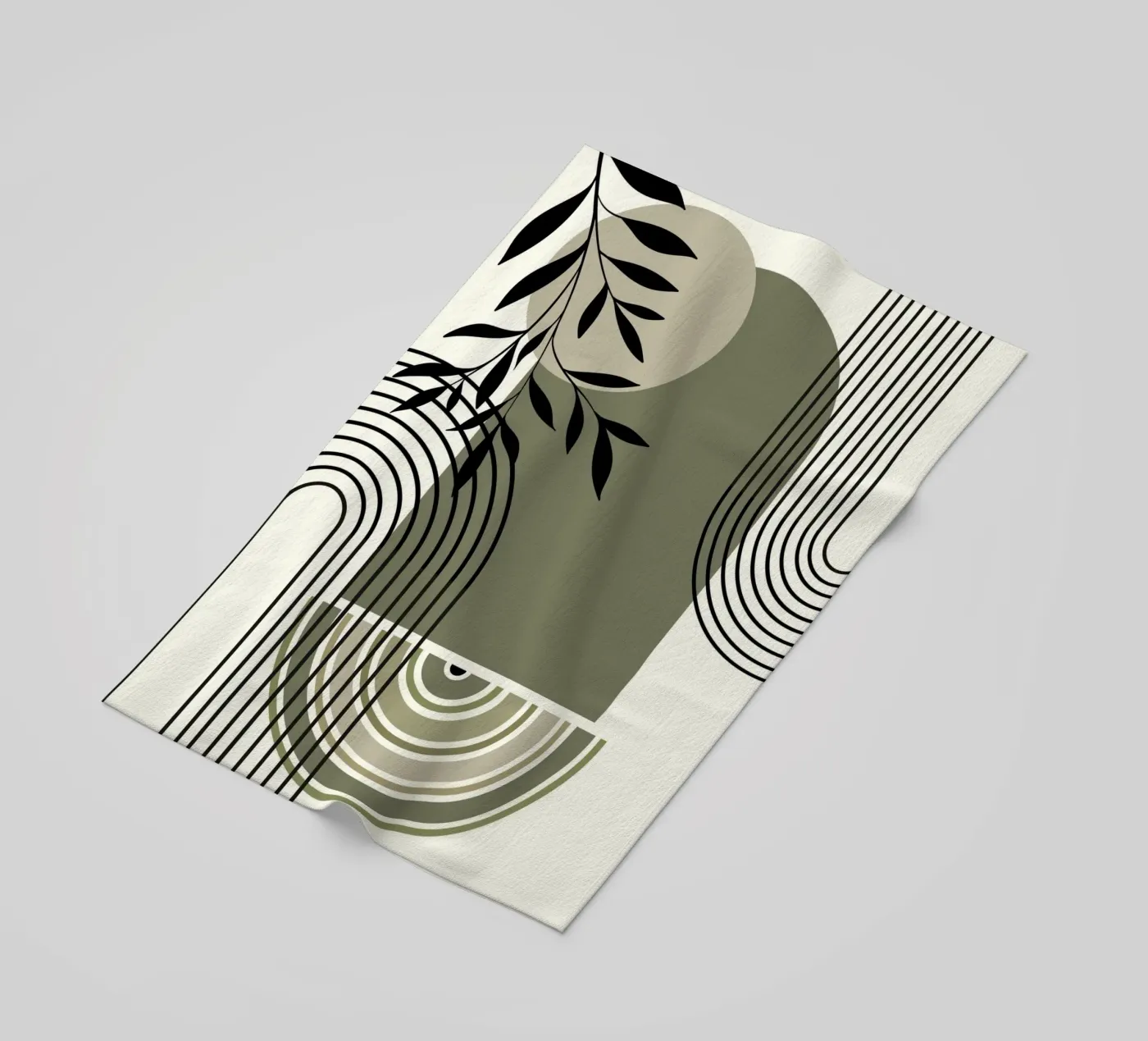 Curved lines telo mare da LisaArtes