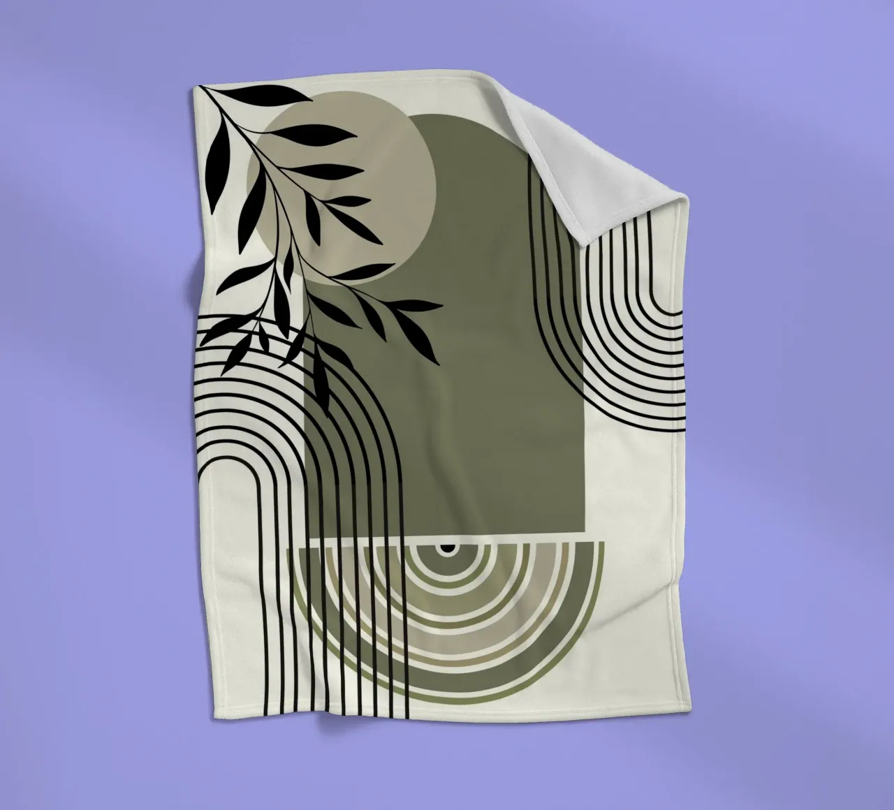 Curved lines coperta in pile da LisaArtes