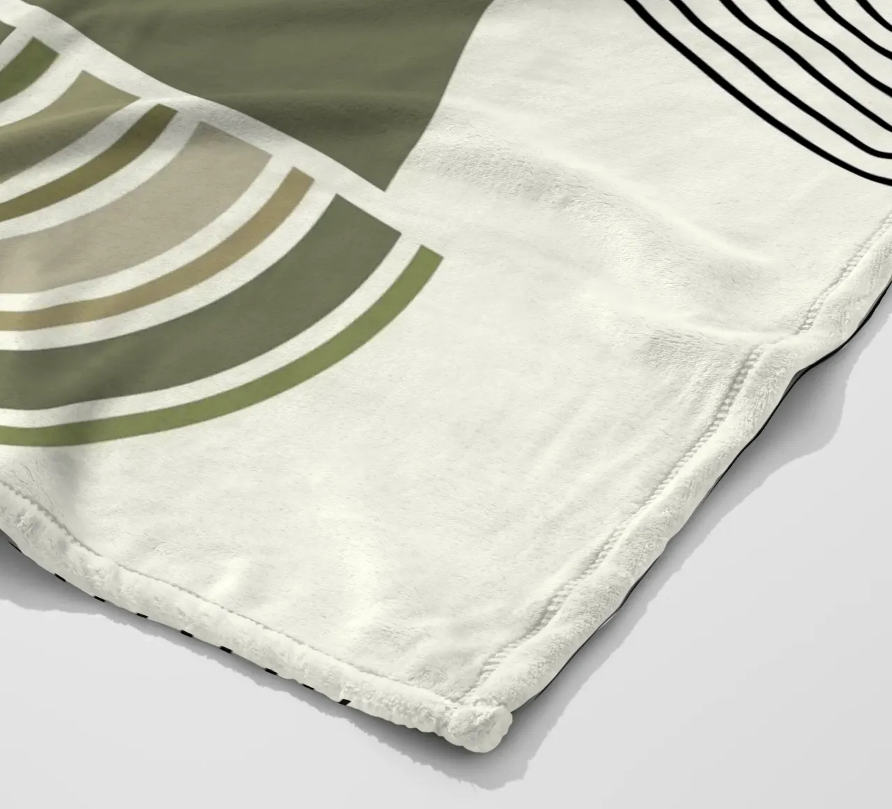 Curved lines coperta in pile da LisaArtes