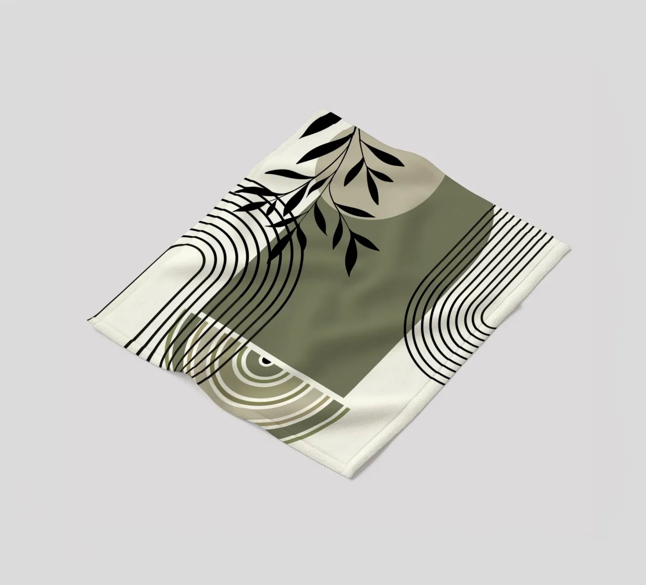 Curved lines coperta in pile da LisaArtes