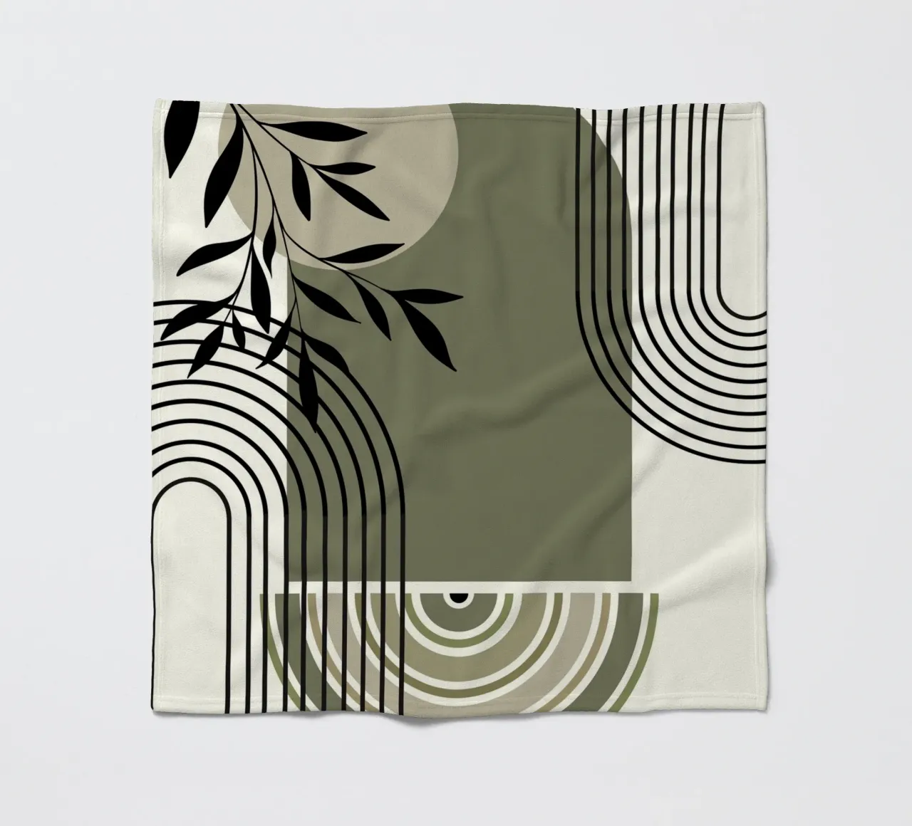 Curved lines coperta in pile da LisaArtes