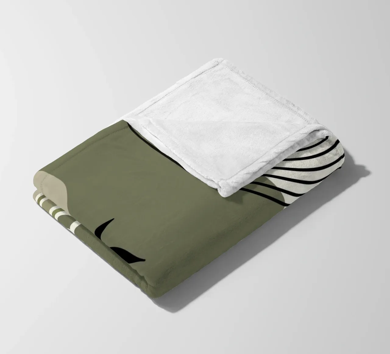 Curved lines coperta in pile da LisaArtes