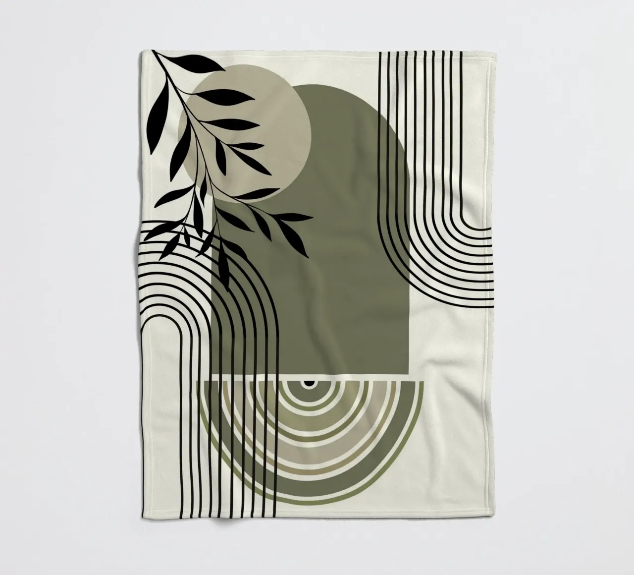 Curved lines coperta in pile da LisaArtes