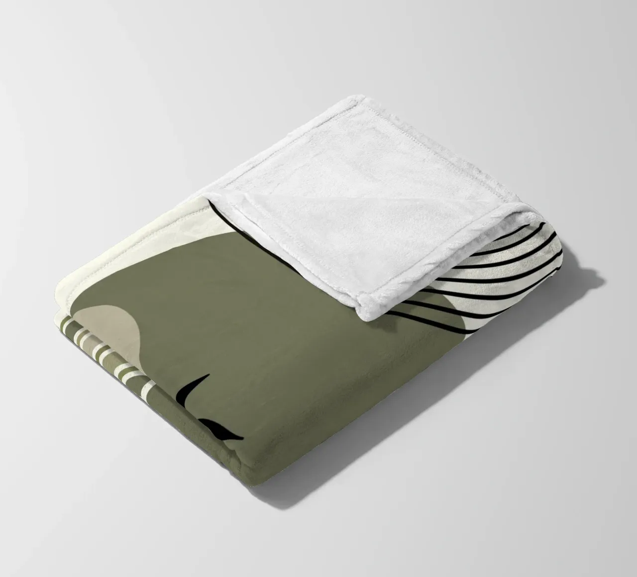 Curved lines coperta in pile da LisaArtes