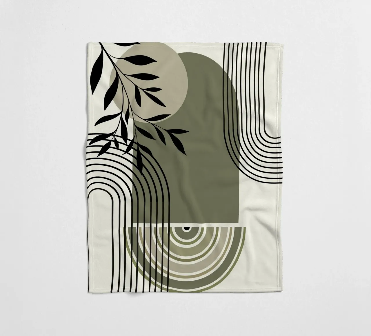 Curved lines coperta in pile da LisaArtes