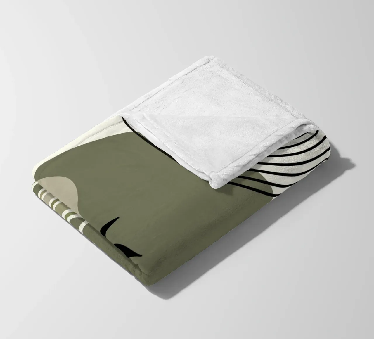 Curved lines coperta in pile da LisaArtes