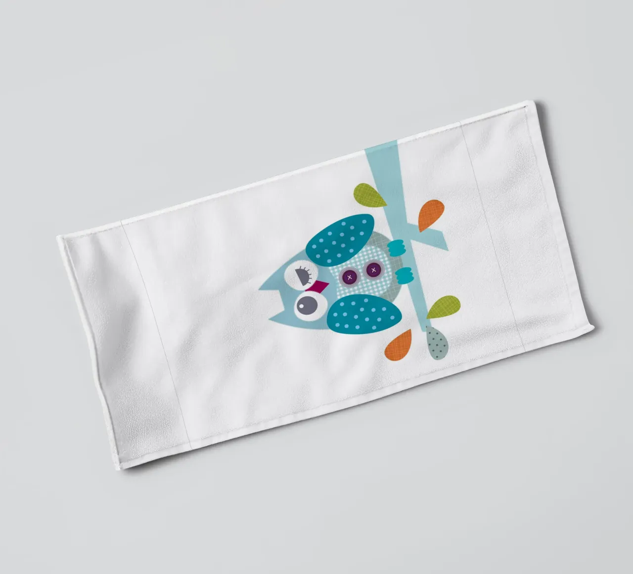 Eule Dann Handtuch von JaySan Studio