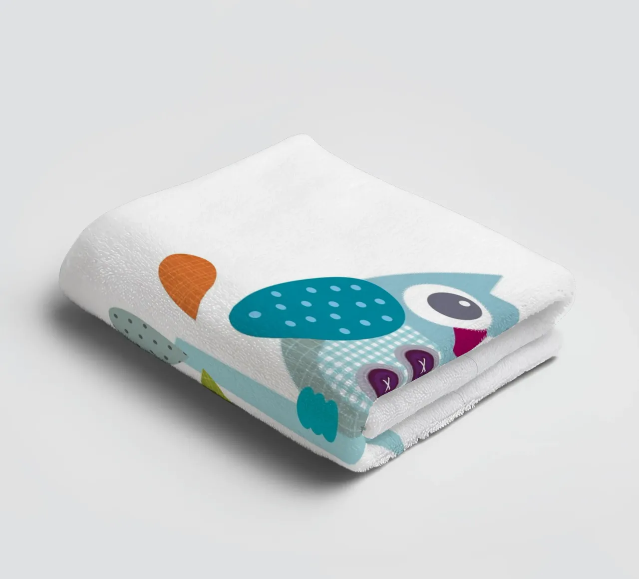 Eule Dann Handtuch von JaySan Studio