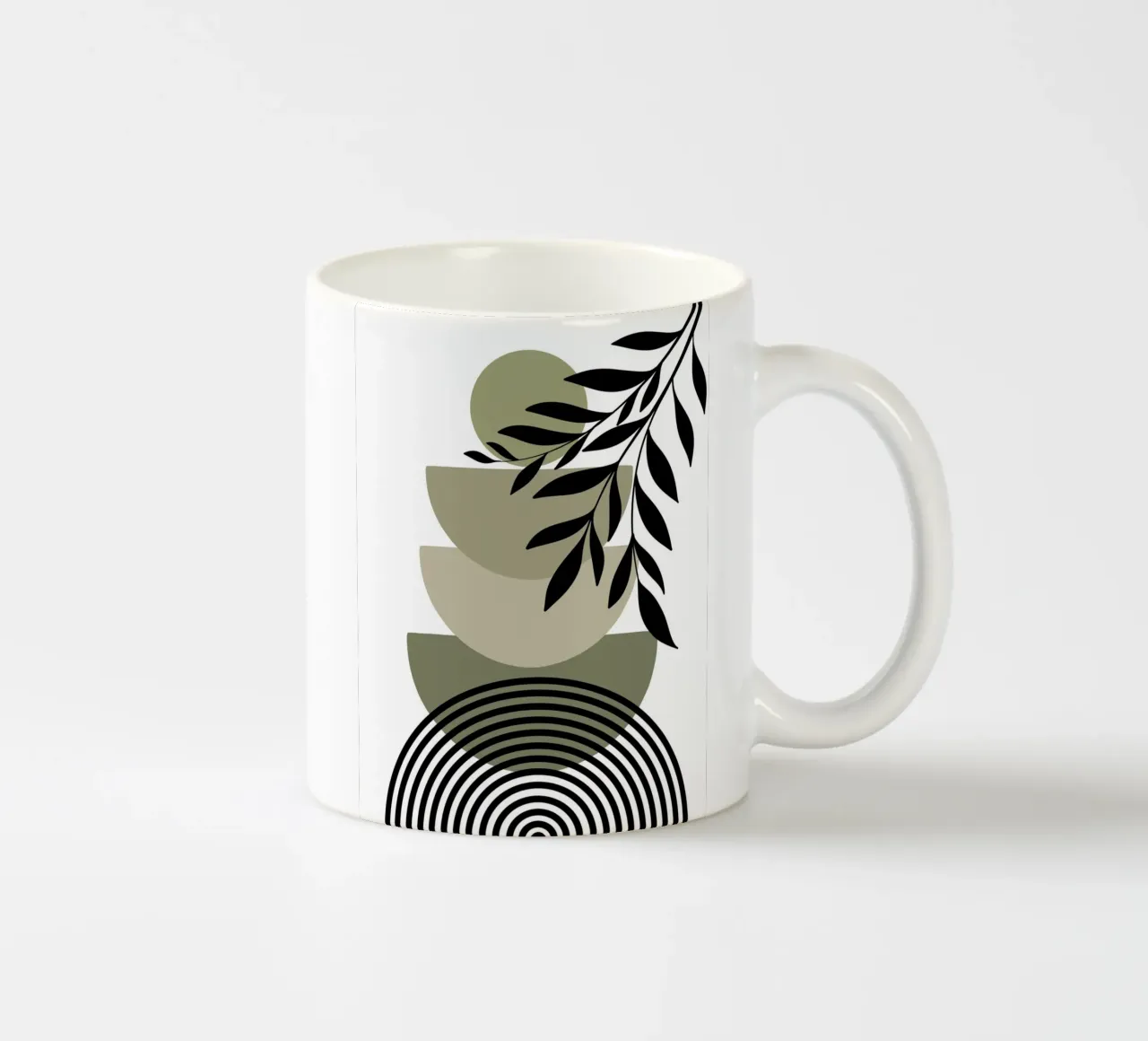 Three semicircles and win tazza in ceramica da LisaArtes