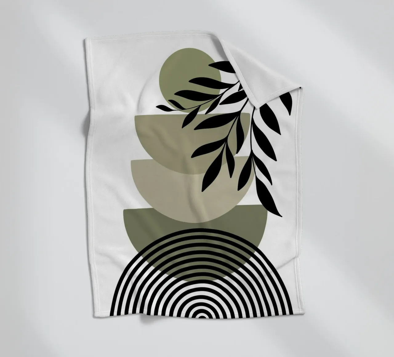Three semicircles and win coperta in pile da LisaArtes