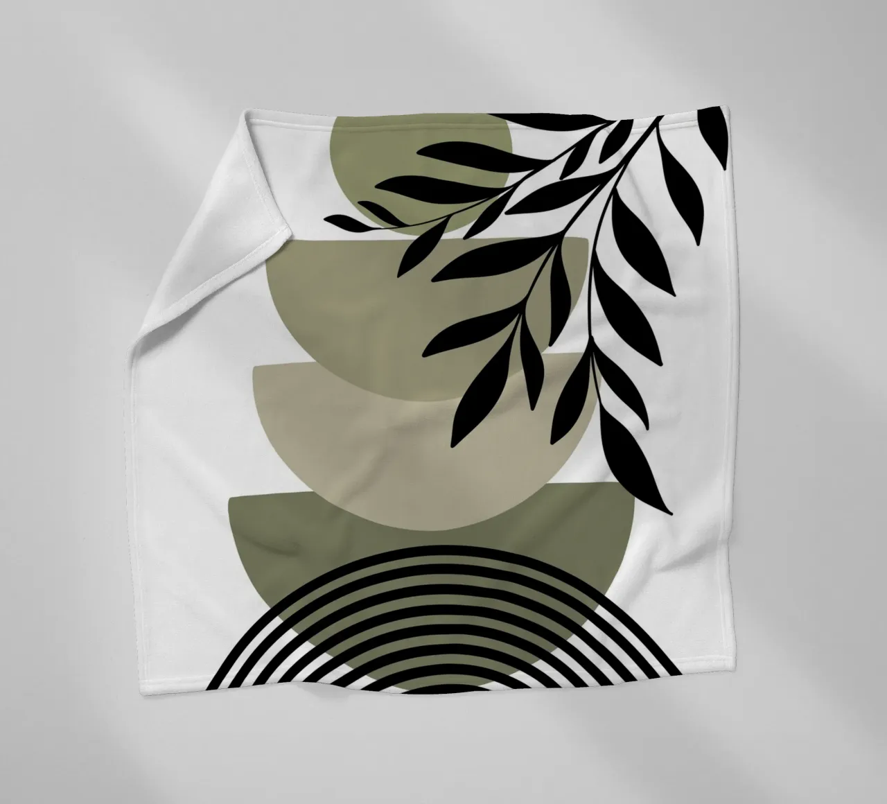Three semicircles and win coperta in pile da LisaArtes