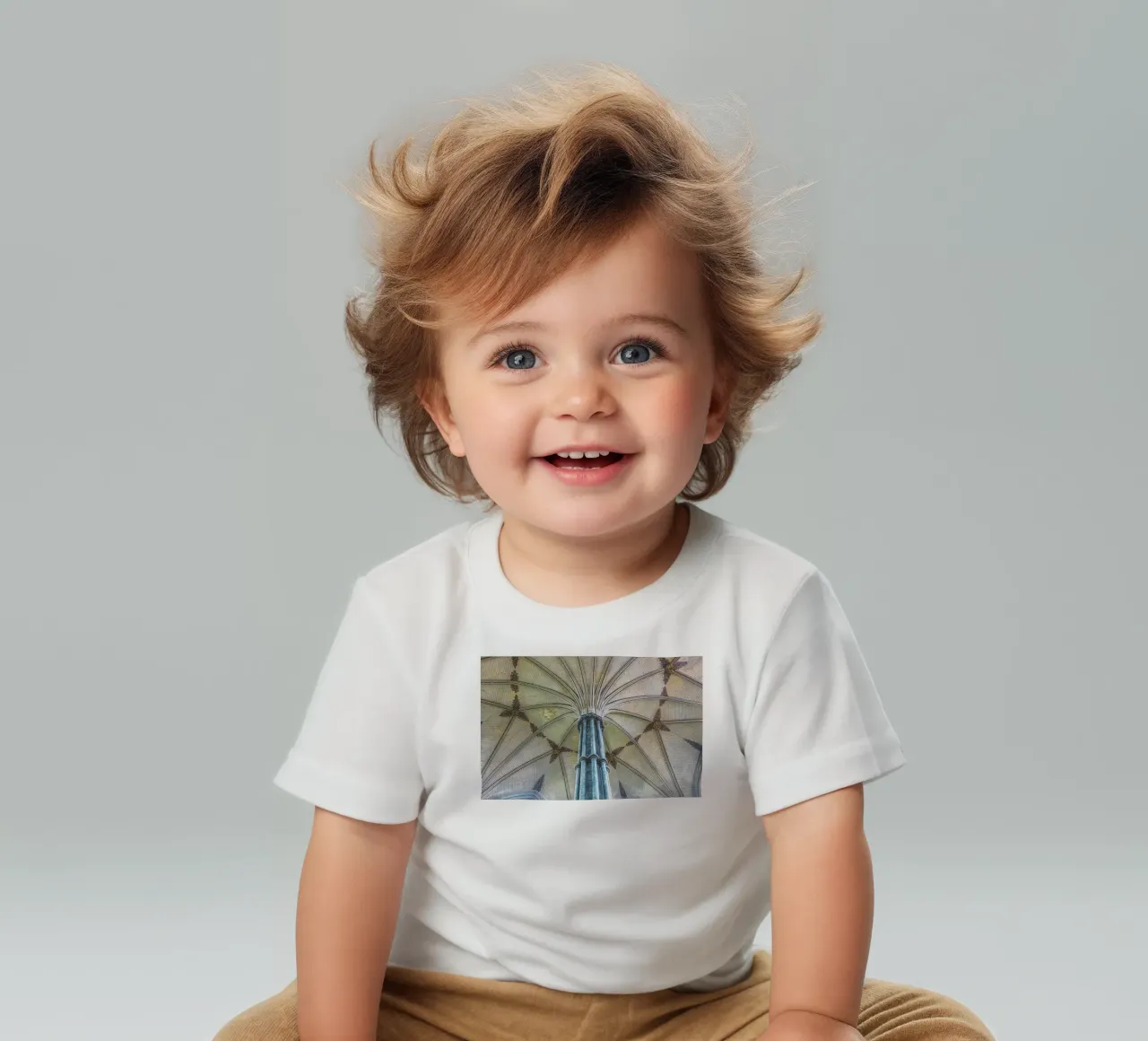 Salisbury Cathedral baby t-shirt by Dave Hare Photography