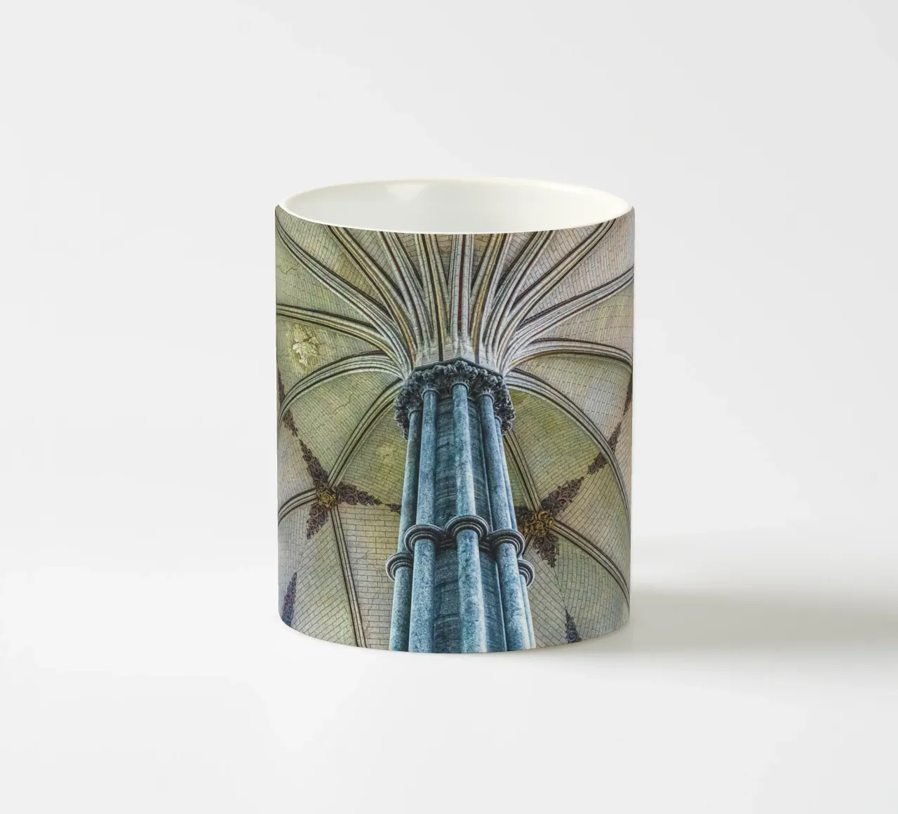 Cattedrale di Salisbury tazza in ceramica da Dave Hare Photography